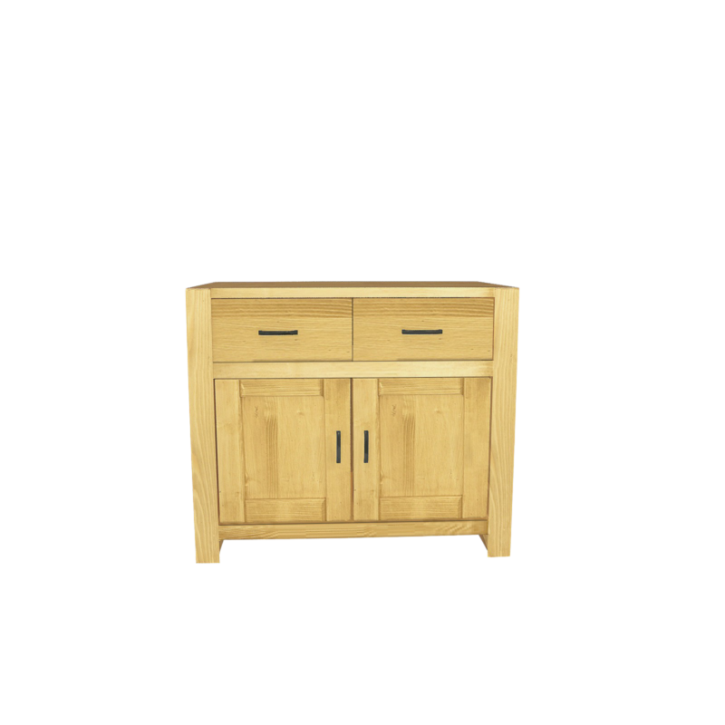 élément de cuisine bas 100 cm 2 Portes + 2 tiroirs MORZINE en Pin Massif Cuisine Morzine meublespin.fr - mobilier et de décoration de style montagne ou chalet- meubles en pin, mobilier en bois massif de qualité, canapés convertibles - https://meublespin.fr