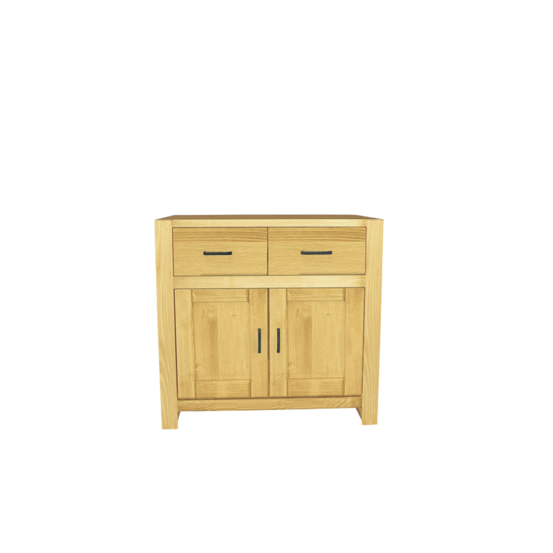 élément de cuisine bas 80 cm 2 Portes + 2 tiroirs MORZINE en Pin Massif Cuisine Morzine meublespin.fr - mobilier et de décoration de style montagne ou chalet- meubles en pin, mobilier en bois massif de qualité, canapés convertibles - https://meublespin.fr
