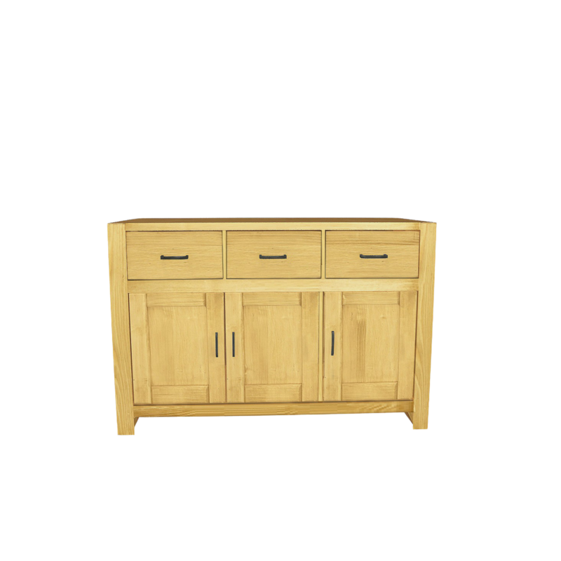 élément de cuisine bas 150 cm 3 Portes + 3 tiroirs MORZINE en Pin Massif Cuisine Morzine meublespin.fr - mobilier et de décoration de style montagne ou chalet- meubles en pin, mobilier en bois massif de qualité, canapés convertibles - https://meublespin.fr