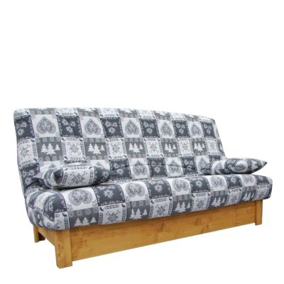 Clic-Clac Audrey 130 x 190 cm – Chatel Gris - meublespin.fr - Canapés Clic-Clac Montagne Clic-Clac Audrey 130 x 190 cm – Chatel Gris Canapés Clic-Clac Montagne meublespin.fr - mobilier et de décoration de style montagne ou chalet- meubles en pin, mobilier en bois massif de qualité, canapés convertibles - https://meublespin.fr