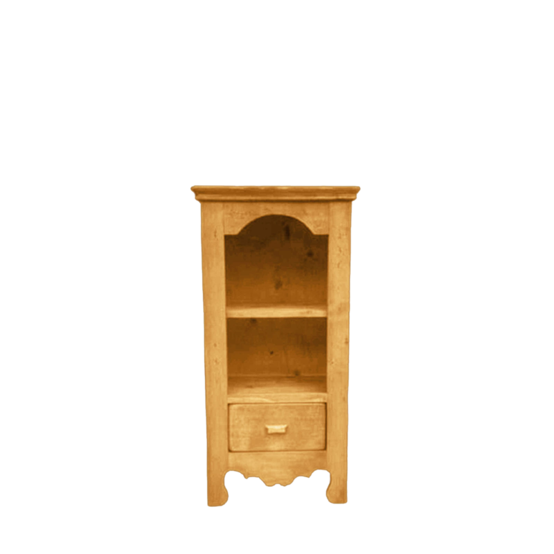 Bibliothèque Chamonix H 90 cm en Pin Massif Chamonix meublespin.fr - mobilier et de décoration de style montagne ou chalet- meubles en pin, mobilier en bois massif de qualité, canapés convertibles - https://meublespin.fr
