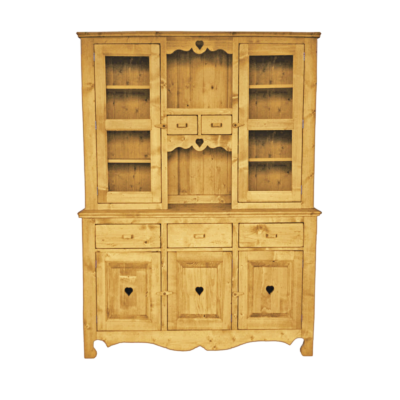 Vaisselier Chamonix 5 Portes et 5 Tiroirs en Pin Massif 160 cm Chamonix meublespin.fr - mobilier et de décoration de style montagne ou chalet- meubles en pin, mobilier en bois massif de qualité, canapés convertibles - https://meublespin.fr