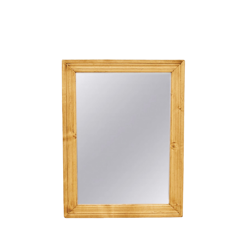 GRAND MIROIR Rectangulaire 70×95 cm Chamonix meublespin.fr - mobilier et de décoration de style montagne ou chalet- meubles en pin, mobilier en bois massif de qualité, canapés convertibles - https://meublespin.fr