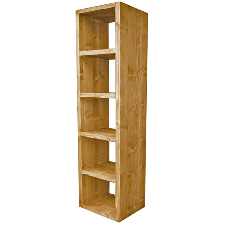 Étagère Cube 5 blocs en Pin Massif Chamonix meublespin.fr - mobilier et de décoration de style montagne ou chalet- meubles en pin, mobilier en bois massif de qualité, canapés convertibles - https://meublespin.fr