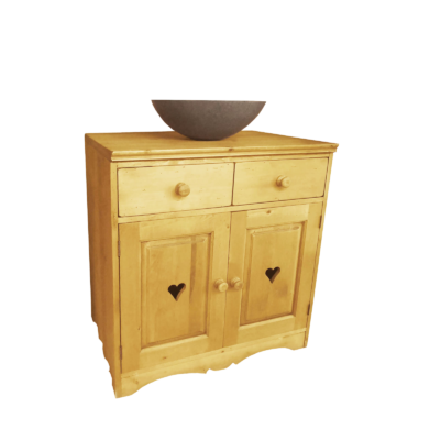 Sous Evier Salle de bain 2 portes 80 cm Sous éviers meublespin.fr - mobilier et de décoration de style montagne ou chalet- meubles en pin, mobilier en bois massif de qualité, canapés convertibles - https://meublespin.fr