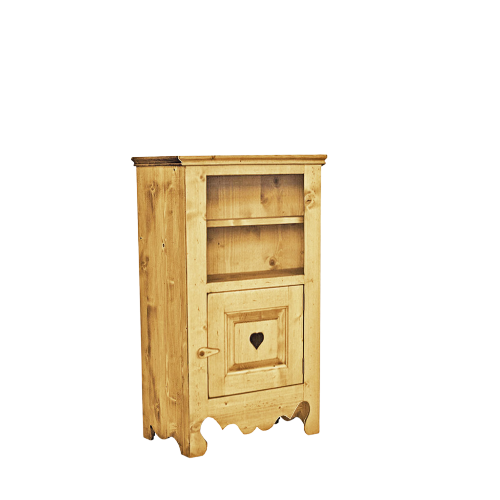 Niche à Pains En Bois Massif Style Campagne Française - Marron, 1 Tiroir (Occasion)