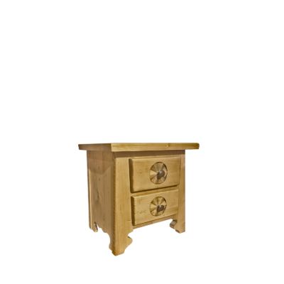 Chevet Aspen en Pin Massif Chevets meublespin.fr - mobilier et de décoration de style montagne ou chalet- meubles en pin, mobilier en bois massif de qualité, canapés convertibles - https://meublespin.fr