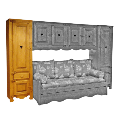BONNETIERE CHAMONIX (Seule) 56 cm Chamonix meublespin.fr - mobilier et de décoration de style montagne ou chalet- meubles en pin, mobilier en bois massif de qualité, canapés convertibles - https://meublespin.fr