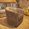 Fauteuil Club Val Thorens Canapés fixes meublespin.fr - vente de mobilier et de décoration de style montagne ou chalet- vente de meubles en pin et canapés convertibles - https://meublespin.fr
