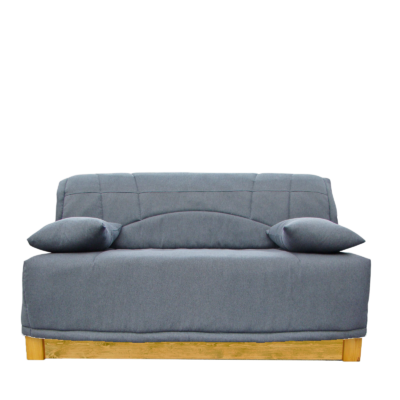 Canapé Convertible BZ LOLA 140 cm (matelas 17 cm) – Atlanta gris Canapés convertibles BZ meublespin.fr - mobilier et de décoration de style montagne ou chalet- meubles en pin, mobilier en bois massif de qualité, canapés convertibles - https://meublespin.fr