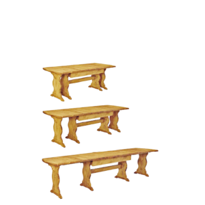 Table Multi-allonges 180 cm (4 allonges) 16 couverts en Pin Massif Chamonix meublespin.fr - vente de mobilier et de décoration de style montagne ou chalet- vente de meubles en pin et canapés convertibles - https://meublespin.fr
