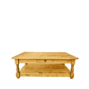 Grande Table Basse en Bois 130 x 75 cm CHAMONIX Chamonix meublespin.fr - vente de mobilier et de décoration de style montagne ou chalet- vente de meubles en pin et canapés convertibles - https://meublespin.fr