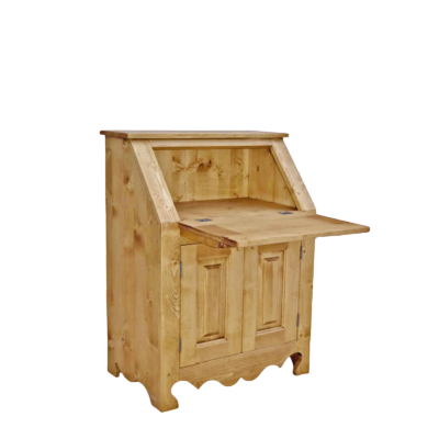 Secrétaire 2 Portes en Pin Massif Bureaux en pin massif meublespin.fr - mobilier et de décoration de style montagne ou chalet- meubles en pin, mobilier en bois massif de qualité, canapés convertibles - https://meublespin.fr