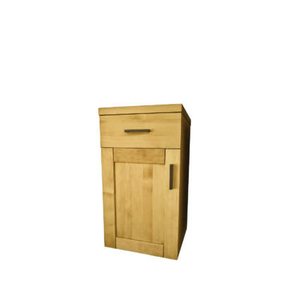 Meuble bas de Salle de bain Style Contemporain charnière à gauche - meublespin.fr - Colonnes Meuble bas de Salle de bain Style Contemporain charnière à gauche Colonnes meublespin.fr - mobilier et de décoration de style montagne ou chalet- meubles en pin, mobilier en bois massif de qualité, canapés convertibles - https://meublespin.fr