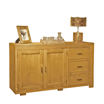 Buffet Bas Tignes 2 Portes et 3 Tiroirs en Pin Massif 160 cm Buffets & bahuts en bois massif meublespin.fr - mobilier et de décoration de style montagne ou chalet- meubles en pin, mobilier en bois massif de qualité, canapés convertibles - https://meublespin.fr