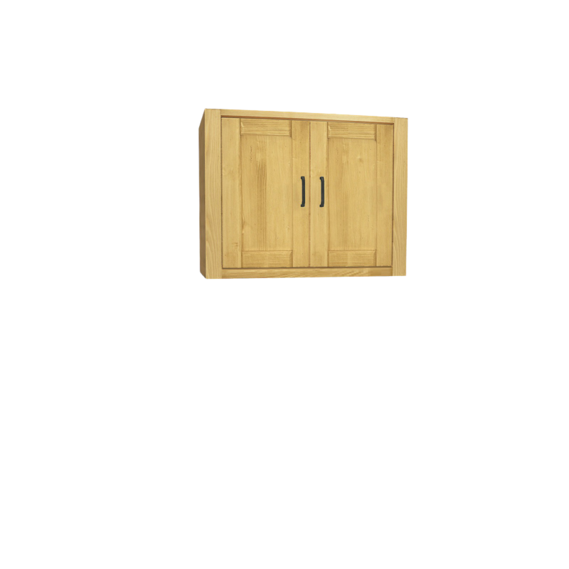 élément haut 80 cm 2 Portes H63 cm MORZINE en Pin Massif Cuisine Morzine meublespin.fr - mobilier et de décoration de style montagne ou chalet- meubles en pin, mobilier en bois massif de qualité, canapés convertibles - https://meublespin.fr