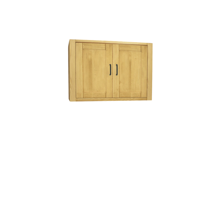 élément haut 90 cm 2 Portes H63 cm MORZINE en Pin Massif Cuisine Morzine meublespin.fr - mobilier et de décoration de style montagne ou chalet- meubles en pin, mobilier en bois massif de qualité, canapés convertibles - https://meublespin.fr