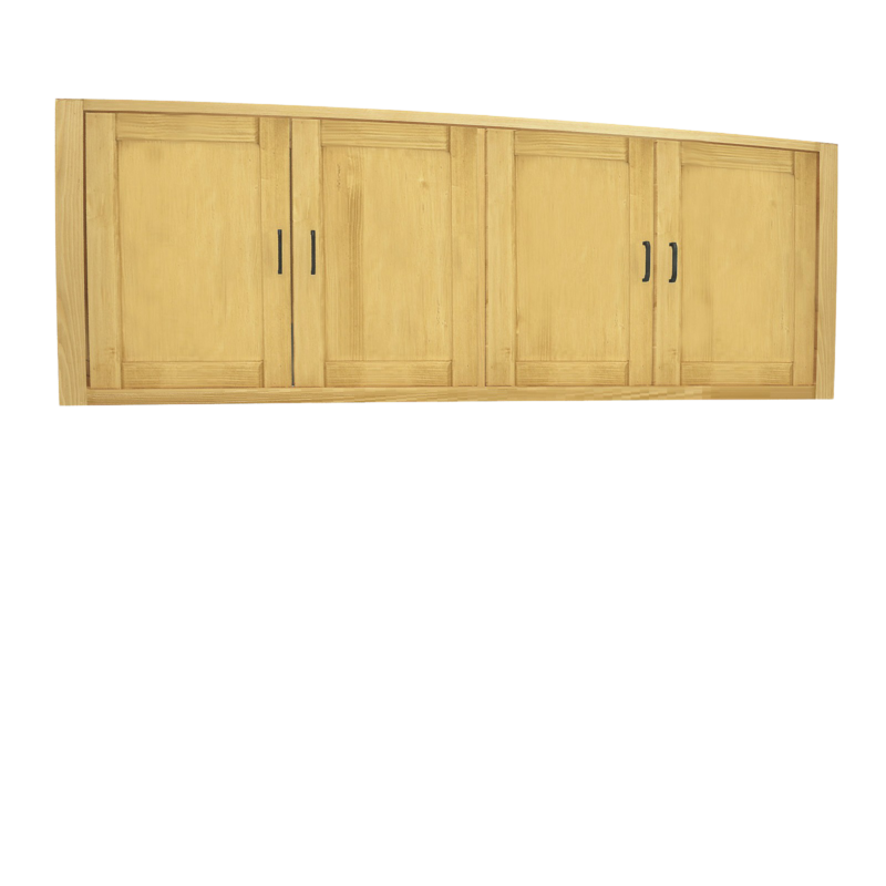élément haut 200 cm 4 Portes H70 cm MORZINE en Pin Massif Cuisine Morzine meublespin.fr - mobilier et de décoration de style montagne ou chalet- meubles en pin, mobilier en bois massif de qualité, canapés convertibles - https://meublespin.fr