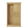 Armoire 2 Portes Coulissantes en Pin Massif Armoires en bois massif meublespin.fr - vente de mobilier et de décoration de style montagne ou chalet- vente de meubles en pin et canapés convertibles - https://meublespin.fr