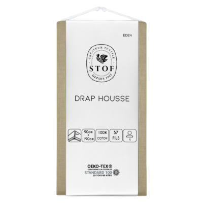 Drap Housse Couleur Lin 90 x 190 CM Draps housses meublespin.fr - mobilier et de décoration de style montagne ou chalet- meubles en pin, mobilier en bois massif de qualité, canapés convertibles - https://meublespin.fr