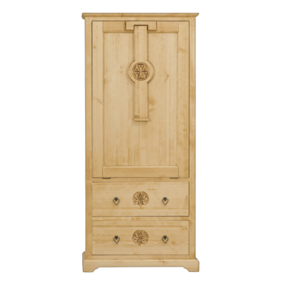 Table de Berger en Pin Massif Sculptée – Chalet Chalet meublespin.fr - mobilier et de décoration de style montagne ou chalet- meubles en pin, mobilier en bois massif de qualité, canapés convertibles - https://meublespin.fr