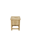 Tabouret coffre Chalet sculpté en pin massif Bancs & Tabourets meublespin.fr - vente de mobilier et de décoration de style montagne ou chalet- vente de meubles en pin et canapés convertibles - https://meublespin.fr