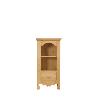 Bibliothèque Chamonix H 90 cm en Pin Massif Chamonix meublespin.fr - mobilier et de décoration de style montagne ou chalet- meubles en pin, mobilier en bois massif de qualité, canapés convertibles - https://meublespin.fr