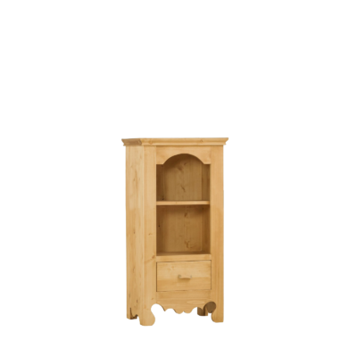 Bibliothèque Chamonix H 90 cm en Pin Massif Chamonix meublespin.fr - mobilier et de décoration de style montagne ou chalet- meubles en pin, mobilier en bois massif de qualité, canapés convertibles - https://meublespin.fr