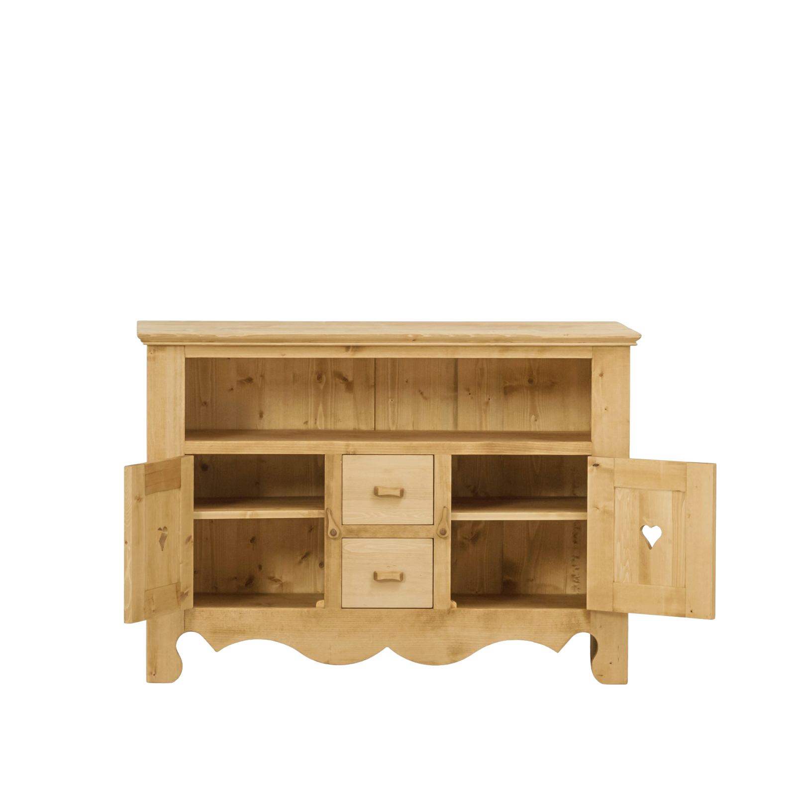 Meuble TV Chamonix 2 Portes et 2 Tiroirs en Pin Massif 120 cm - meublespin.fr - Chamonix Meuble TV Chamonix 2 Portes et 2 Tiroirs en Pin Massif 120 cm Chamonix meublespin.fr - mobilier et de décoration de style montagne ou chalet- meubles en pin, mobilier en bois massif de qualité, canapés convertibles - https://meublespin.fr