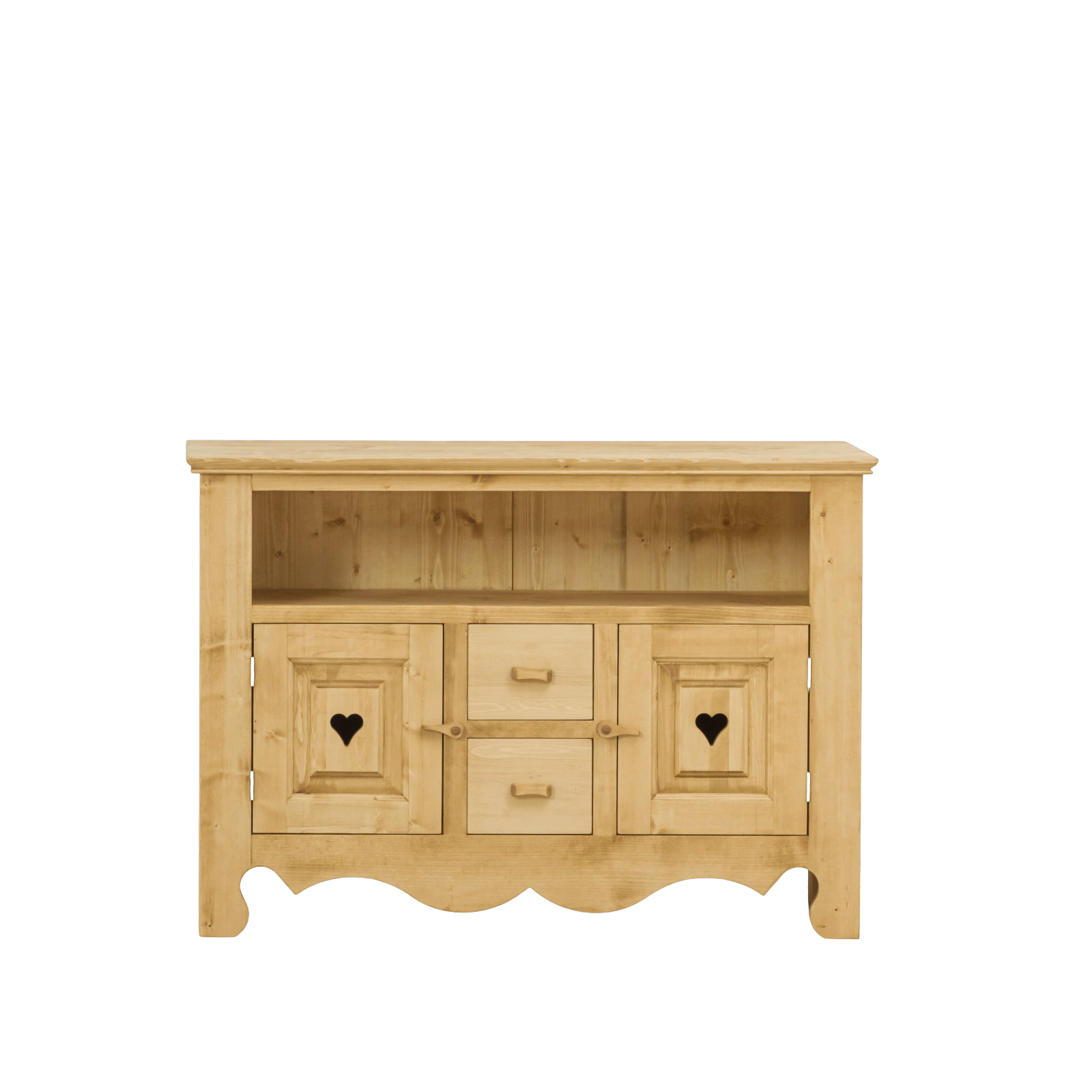 Meuble TV Chamonix 2 Portes et 2 Tiroirs en Pin Massif 120 cm - meublespin.fr - Chamonix Meuble TV Chamonix 2 Portes et 2 Tiroirs en Pin Massif 120 cm Chamonix meublespin.fr - mobilier et de décoration de style montagne ou chalet- meubles en pin, mobilier en bois massif de qualité, canapés convertibles - https://meublespin.fr