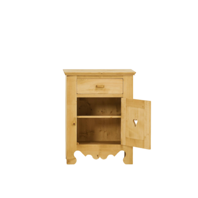 Confiturier 1 Porte 1 Tiroir en Pin Massif – Chamonix « Exclusivité WEB » Chamonix meublespin.fr - mobilier et de décoration de style montagne ou chalet- meubles en pin, mobilier en bois massif de qualité, canapés convertibles - https://meublespin.fr