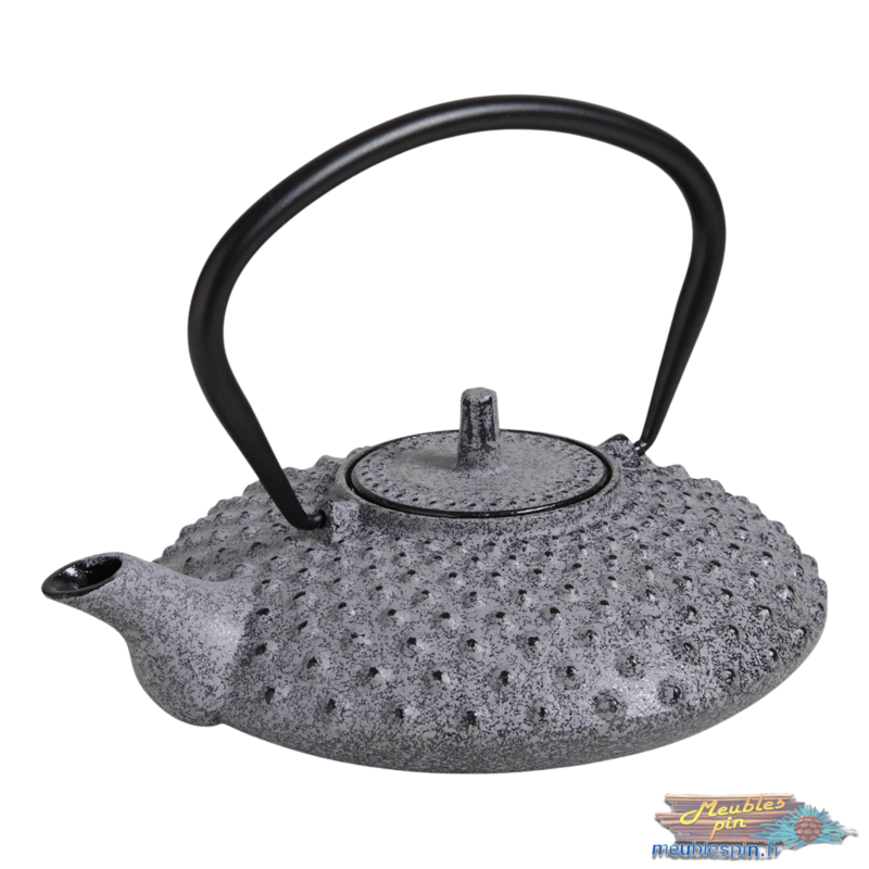THÉIÈRE en fonte grise 0.8L Théières meublespin.fr - mobilier et de décoration de style montagne ou chalet- meubles en pin, mobilier en bois massif de qualité, canapés convertibles - https://meublespin.fr