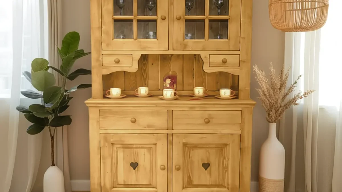 Buffet Vaissellier 3 Porte 150 De Large Pin Massif Rognaix 73730