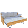 Canapé Gigogne Chamonix en Pin Massif – Tissu au Choix Canapés Gigognes en Bois Massif meublespin.fr - mobilier et de décoration de style montagne ou chalet- meubles en pin, mobilier en bois massif de qualité, canapés convertibles - https://meublespin.fr
