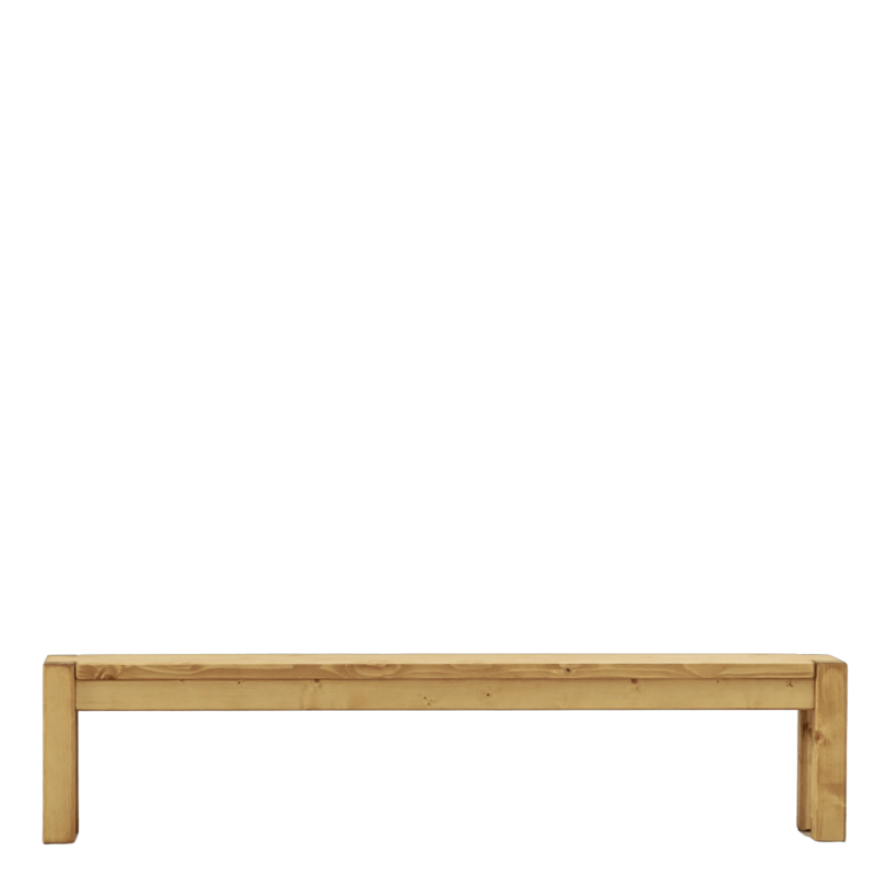 Banc Contemporain Morzine en Pin Massif 200 cm Morzine meublespin.fr - mobilier et de décoration de style montagne ou chalet- meubles en pin, mobilier en bois massif de qualité, canapés convertibles - https://meublespin.fr