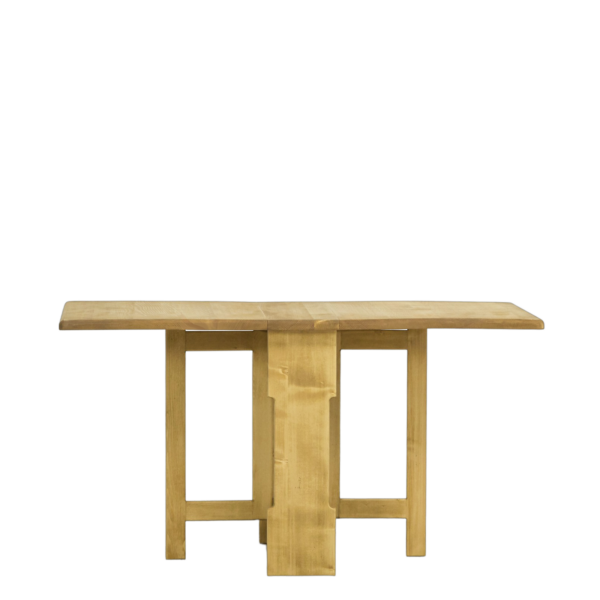 Table Pliante 140 x 80 cm en Pin Massif Ciré Chamonix meublespin.fr - vente de mobilier et de décoration de style montagne ou chalet- vente de meubles en pin et canapés convertibles - https://meublespin.fr