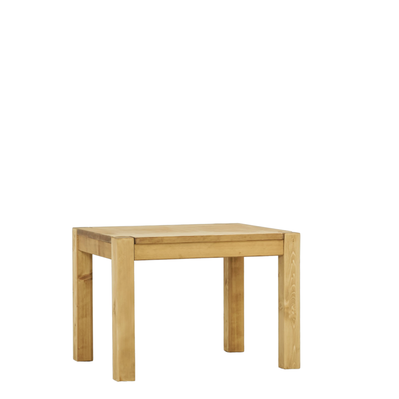 Table Repas Contemporaine Morzine 120 x 80 cm en Pin Massif Morzine meublespin.fr - mobilier et de décoration de style montagne ou chalet- meubles en pin, mobilier en bois massif de qualité, canapés convertibles - https://meublespin.fr