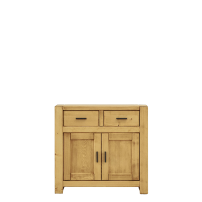 Buffet Bas Morzine 2 Portes + 2 Tiroirs en Pin Massif : 90cm Buffets & bahuts en bois massif meublespin.fr - mobilier et de décoration de style montagne ou chalet- meubles en pin, mobilier en bois massif de qualité, canapés convertibles - https://meublespin.fr