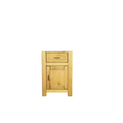 sous évier 60 cm 1 Porte + 1 faux tiroir MORZINE en Pin Massif – charnières à droite Cuisine Morzine meublespin.fr - mobilier et de décoration de style montagne ou chalet- meubles en pin, mobilier en bois massif de qualité, canapés convertibles - https://meublespin.fr