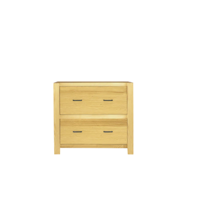 casserolier 90 cm 2 tiroirs MORZINE en Pin Massif Cuisine Morzine meublespin.fr - mobilier et de décoration de style montagne ou chalet- meubles en pin, mobilier en bois massif de qualité, canapés convertibles - https://meublespin.fr