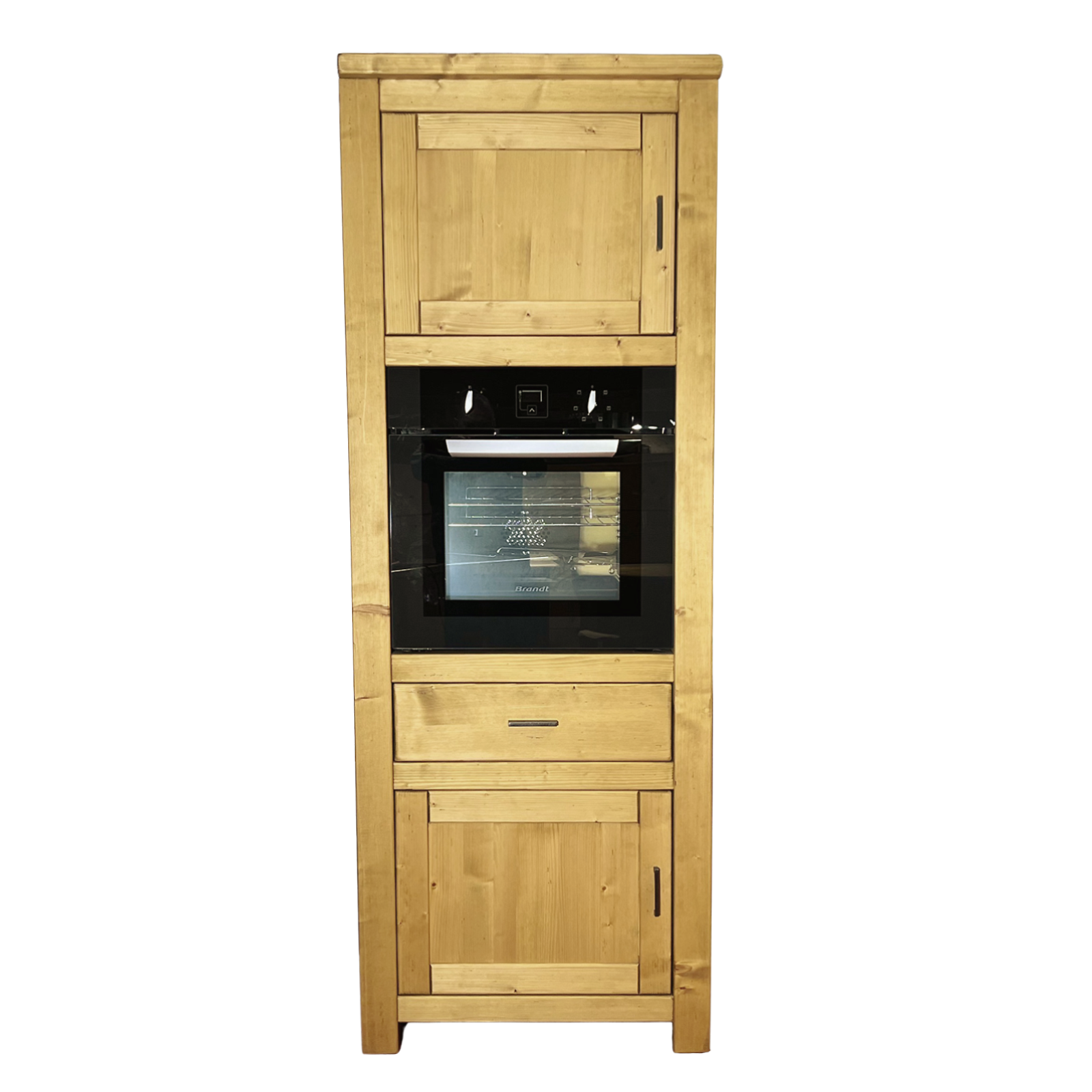 COLONNE FOUR 2 Portes + 1 Tiroir MORZINE en Pin Massif – charnières à gauche - meublespin.fr - Cuisine Morzine COLONNE FOUR 2 Portes + 1 Tiroir MORZINE en Pin Massif – charnières à gauche Cuisine Morzine meublespin.fr - mobilier et de décoration de style montagne ou chalet- meubles en pin, mobilier en bois massif de qualité, canapés convertibles - https://meublespin.fr