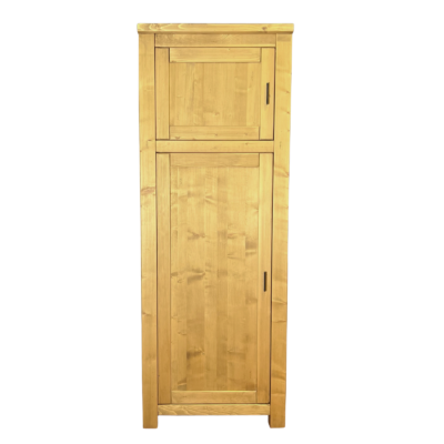 COLONNE FRIGO 2 Portes MORZINE en Pin Massif – charnières à gauche - meublespin.fr - Cuisine Morzine COLONNE FRIGO 2 Portes MORZINE en Pin Massif – charnières à gauche Cuisine Morzine meublespin.fr - mobilier et de décoration de style montagne ou chalet- meubles en pin, mobilier en bois massif de qualité, canapés convertibles - https://meublespin.fr