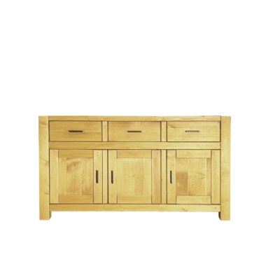 élément de cuisine bas 150 cm 3 Portes + 3 tiroirs MORZINE en Pin Massif Cuisine Morzine meublespin.fr - mobilier et de décoration de style montagne ou chalet- meubles en pin, mobilier en bois massif de qualité, canapés convertibles - https://meublespin.fr
