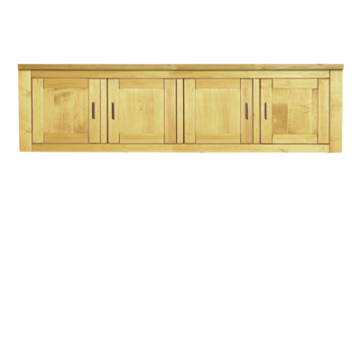 élément haut 200 cm 4 Portes H63 cm MORZINE en Pin Massif Cuisine Morzine meublespin.fr - mobilier et de décoration de style montagne ou chalet- meubles en pin, mobilier en bois massif de qualité, canapés convertibles - https://meublespin.fr