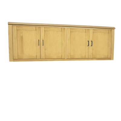 élément haut 200 cm 4 Portes H63 cm MORZINE en Pin Massif - meublespin.fr - Cuisine Morzine élément haut 200 cm 4 Portes H63 cm MORZINE en Pin Massif Cuisine Morzine meublespin.fr - mobilier et de décoration de style montagne ou chalet- meubles en pin, mobilier en bois massif de qualité, canapés convertibles - https://meublespin.fr