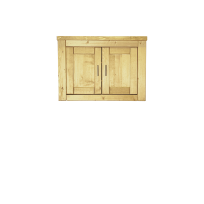 élément haut 80 cm 2 Portes H63 cm MORZINE en Pin Massif Cuisine Morzine meublespin.fr - mobilier et de décoration de style montagne ou chalet- meubles en pin, mobilier en bois massif de qualité, canapés convertibles - https://meublespin.fr