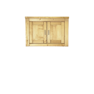 élément haut 90 cm 2 Portes H63 cm MORZINE en Pin Massif Cuisine Morzine meublespin.fr - mobilier et de décoration de style montagne ou chalet- meubles en pin, mobilier en bois massif de qualité, canapés convertibles - https://meublespin.fr