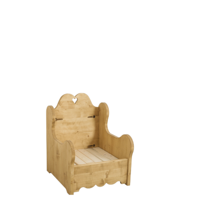 Fauteuil montagne pin massif CHAMONIX – tissu au choix Chamonix meublespin.fr - mobilier et de décoration de style montagne ou chalet- meubles en pin, mobilier en bois massif de qualité, canapés convertibles - https://meublespin.fr