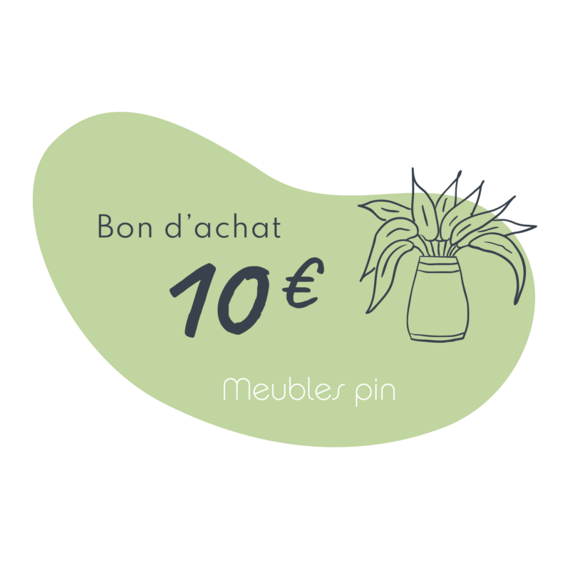 Bon d’achat de 10€  - meublespin.fr -  Bons d'achats Bon d’achat de 10€ Bons d'achats meublespin.fr - mobilier et de décoration de style montagne ou chalet- meubles en pin, mobilier en bois massif de qualité, canapés convertibles - https://meublespin.fr
