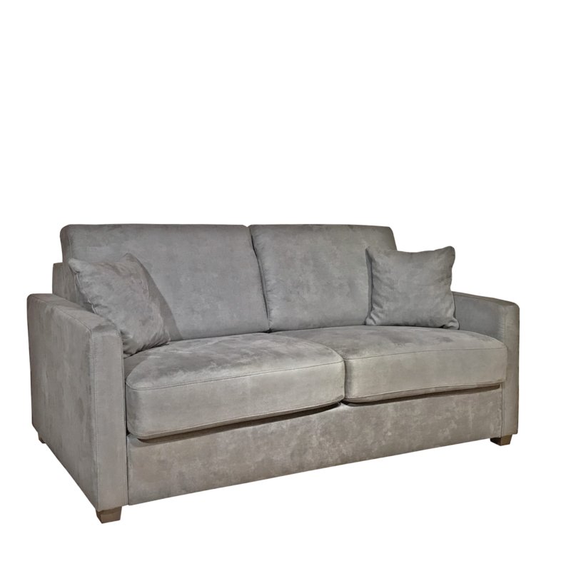 Canapé FIXE 2 places 166 cm – MENUIRES Canapés fixes meublespin.fr - mobilier et de décoration de style montagne ou chalet- meubles en pin, mobilier en bois massif de qualité, canapés convertibles - https://meublespin.fr